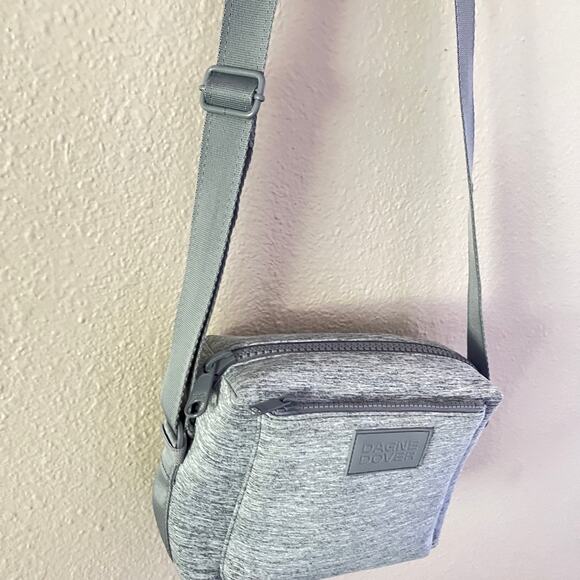 Dagne Dover Micah Neoprene Crossbody Bag in heather gray - Picture 4 of 11